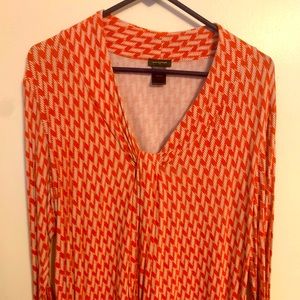 Ann Taylor Orange Bloques. Used!!!